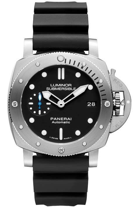 panerai submersible year when was presented|panerai 42mm dive watch.